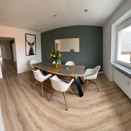 Moderne Ferienwohnung Hergolshausen Apartment Waigolshausen
